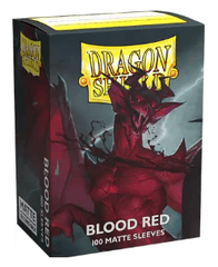 Dragon Shield Sleeves Matte Blood Red (100 ct.)